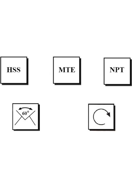 Npt 3/8 Konik Boru Makina Kılavuzu Hss fırsatları