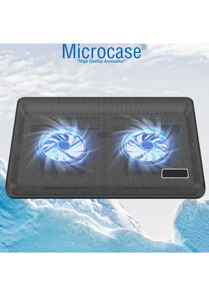 Notebook Laptop Soğutucu Stand 2 Fanlı - AL3497