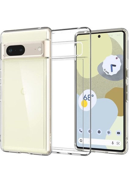 Google Pixel 7 Slim Serisi Soft Tpu Silikon Kılıf - Şeffaf AL3324 fiyatları