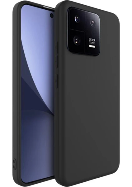 Xiaomi 13 Pro (Global) Matte Serisi Silikon Tpu Kılıf - Siyah AL3367