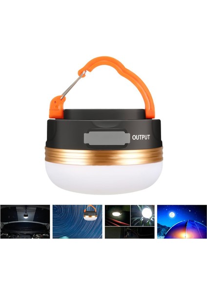 Led'ler Kamp Feneri USB Şarj Edilebilir Kamp Işığı (Yurt Dışından)