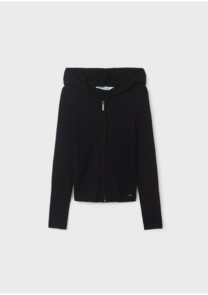 Fermuarlı Kapüşonlu Kız Çocuk Hırka fırsatları