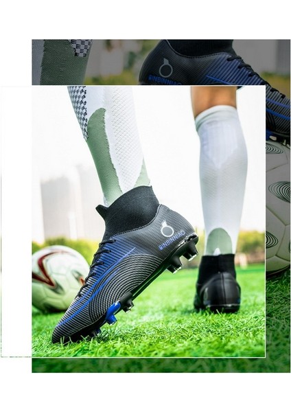 Yüksek Top Uzun Çivili Futbol Ayakkabıları Suni Çim Eğitmenleri (Yurt Dışından) fırsatları