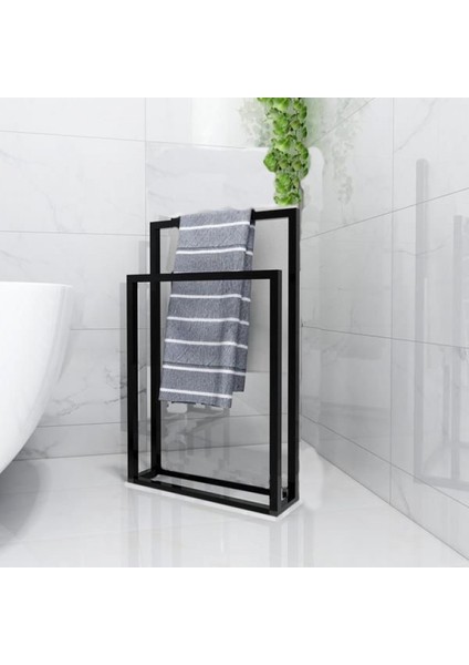 Havluluk Ayaklı Model 2'li Siyah