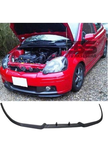 Toyota Yaris Cupra R Uyumlu Ön Lip Mat Siyah Ön Tampon Lip fiyatları