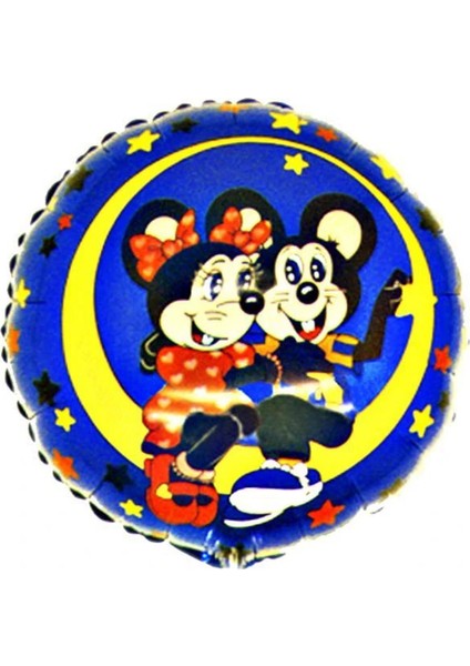 18'' M.& P. Monn Light Round Folyo Balon-Grabo 10 Adet