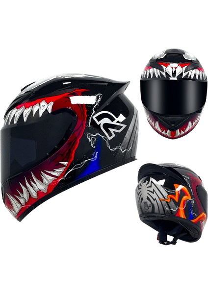 Unisex Motosiklet Kaskı (Yurt Dışından)