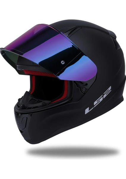 Rapıd Mat Siyah Kask
