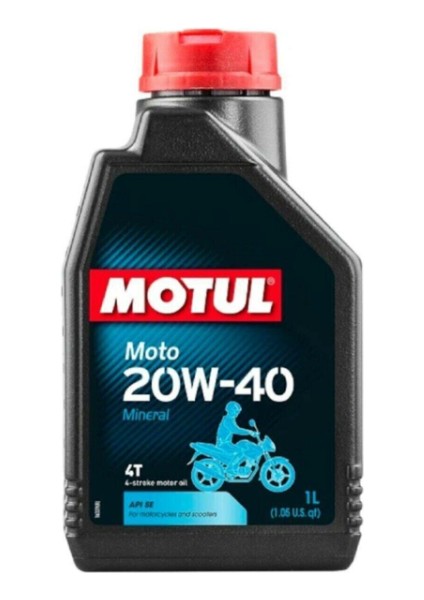 Motul Moto 20W-40 Mineral Motor Yağı 1 Litre