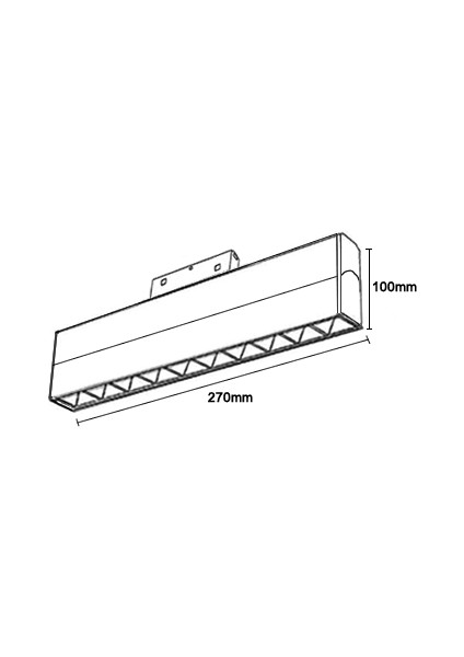 25 Watt Lensli Ray Armatür