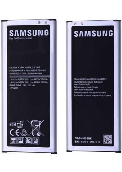 Note 4 N910 Pil Batarya EB-BN910BBE