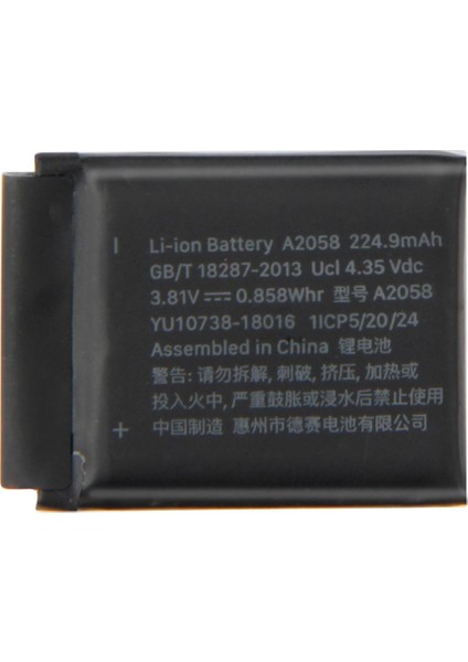 Apple Watch Series 4 44MM Pil Batarya