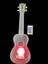 Şeffaf Soprano Uzaktan Kumandalı Ledli Ukulele 1