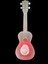 Şeffaf Soprano Uzaktan Kumandalı Ledli Ukulele 2