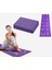 4mm Pvc Katlanabilir Yoga Mat Kaymaz Katlanır Mavi 1