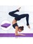 4mm Pvc Katlanabilir Yoga Mat Kaymaz Katlanır Mavi 2