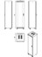 12U 19" Mıtra Foptek 600X800X719 Lın-Xn Serısı Dıkılı Tıp Kabınet On Cam / Arka Metal Kapak W:600MM D:800MM 2