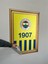 Odyak Statıkıum Fenerbahçe 1907 Statik Kağıt Tablo 58*83 Cm. Pratik Statik Kağıt Yapışkansız Tutunabilir Fb Lisanslı Orijinal 1