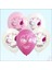 Hoşgeldin Bebek Balon, 30CM x 8 Adet - Pembe 2