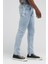 Luke Slim Tapered Fit Normal Bel Esnek Jean Kot Pantolon 3