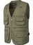 Erkek Çok Cepli Spor Ceket Yelek (Ordu Yeşili ) (Yurt Dışından) 1