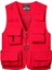 Çok Cepli Kolsuz Yelek (Kırmızı ) (Yurt Dışından) 1