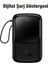 20W 10000MAH Apple iPhone Lightning Şarj Kablolu Dijital Ekranlı Powerbank, Akım ve Isı Korumalı 3