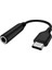 Samsung Uyumlu Type-C Kulaklık Dönüştürücü 3.5 mm Jack Girişli Kulaklık Çevirici 1