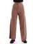 Kadın Palazzo Triko Pantolon Kahverengi 4