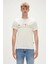 MANUSCRIPT T-SHIRT BEYAZ Erkek T-Shirt 23.01.07.008-C04 1
