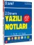 Tonguç Akademi 9. Sınıf Yazılı Notları 2. Dönem 1 ve 2. Yazılı 3