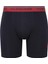 Erkek Uzun Paçalı Modal Lacivert Tekli Boxer 80482 1