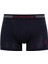 Erkek Lacivert - Beyaz - Gri Melanj 3'lü Boxer 90004 2