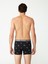 Erkek Modal Siyah Baskılı Tekli Boxer 80484 4