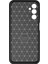 Samsung Galaxy A14 Uyumlu Kılıf Rugged Armor Karbon Desenli Lüx Negro Silikon Arka Kapak Siyah 2