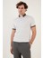 Pamuk Karışımlı Desenli Slim Fit Polo T Shirt Erkek T Shirt 646B3270 1