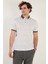 Pamuk Karışımlı Desenli Slim Fit Polo T Shirt Erkek T Shirt 646B3270 2