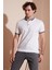 Pamuk Karışımlı Desenli Slim Fit Polo T Shirt Erkek Polo T Shirt 646B3250 2