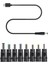 8ın1 USB C Pd 12V 3.5/4.0/4.8/5.5mm Güç Kaynağı Yönlendirici Hoparlör Için - Siyah (Yurt Dışından) 1