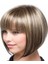 Kısa Saç Cosplay Saç Peruk Kadın Doğal Gerçek Parti Peruk (Yurt Dışından) 3