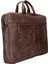 Apollo 13-14 Inç Deri Laptop Çantası TN03 Kahve 3