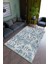 Salon Halısı Modern Lacivert Mavi Yolluk Kaymaz Yuvarlak Oval Kesme Ince Yıkanabilir Halı 1