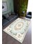 Salon Halısı Modern Yeşil Yolluk Kaymaz Yuvarlak Oval Kesme Ince Yıkanabilir Halı 1
