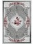 Salon Halısı Modern Gri Pembe Yolluk Kaymaz Yuvarlak Oval Kesme Ince Yıkanabilir Halı 2