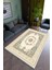 Salon Halısı Modern Yeşil Kahverengi Yolluk Kaymaz Yuvarlak Oval Kesme Ince Yıkanabilir Halı 1
