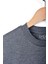 TheCatu Gri Erkek Ay Adam T-Shirt 2