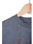 TheCatu Gri Erkek No Standart Klasik T-Shirt 2