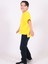 Thecatu Çocuk Regular Fit Kısa Kol Sarı T-Shirt 3011Ç 4