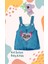 Kız Bebek Çocuk Love Flamingo Kot Jile Kalp Desen Jean Salopet Denim Elbise10 1