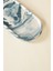 Beton Oval Mavi Beyaz Mermer Desenli Altlık/sunumluk/tepsi/beton Dekoratif Sunumluk 4